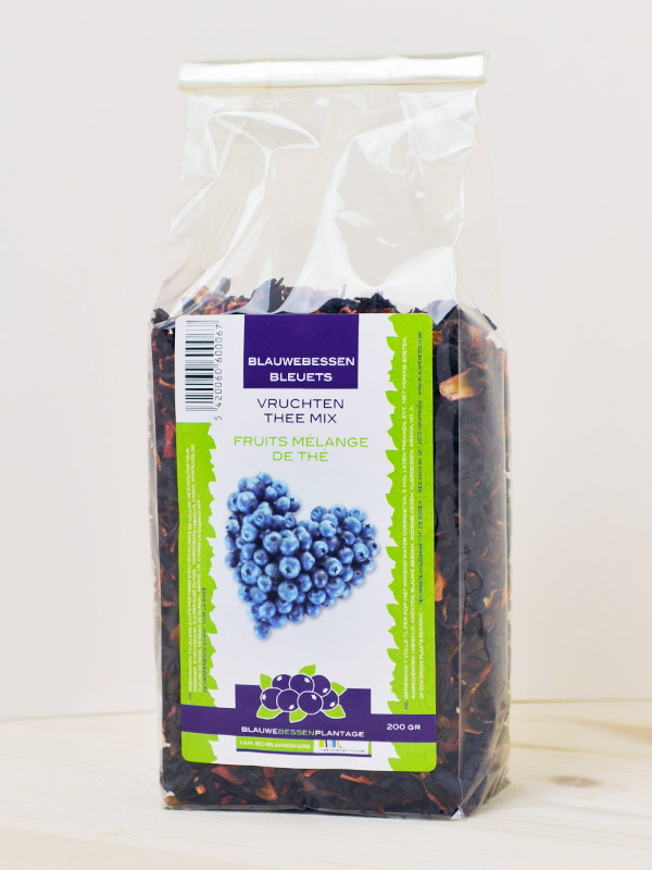 blauwe bessen confituur